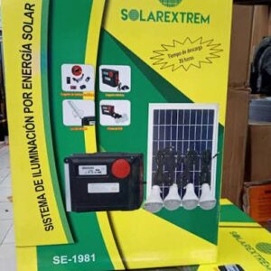 KIT SOLAR DE EMERGENCIA SOLAREXTREM