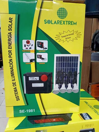 KIT SOLAR DE EMERGENCIA SOLAREXTREM